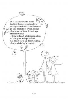 Asteptandu-l pe Bebe. Carte de colorat.