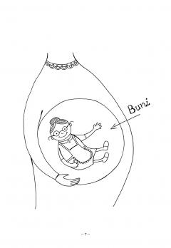 Asteptandu-l pe Bebe. Carte de colorat.