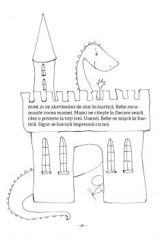 Asteptandu-l pe Bebe. Carte de colorat.