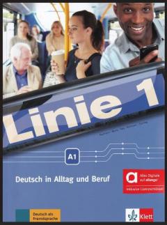 Coperta cărții Linie 1 A1 - Hybride Ausgabe allango - Deutsch in Alltag und Beruf