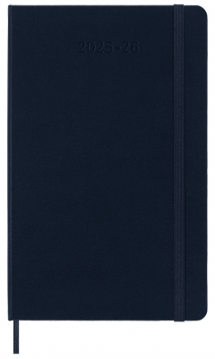 Agenda 2025/2026 - Moleskine Classic 18 Months Weekly Planner - Hardcover, Large (Sapphire Blue)