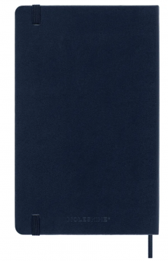 Agenda 2025/2026 - Moleskine Classic 18 Months Weekly Planner - Hardcover, Large (Sapphire Blue)