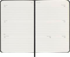 Agenda 2025/2026 - Moleskine Classic 18 Months Weekly Planner - Hardcover, Pocket (Black)