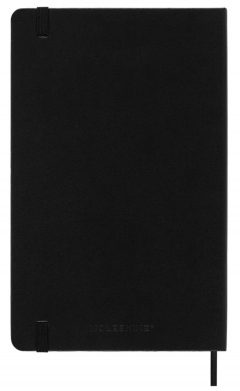 Agenda 2025/2026 - Moleskine Classic 18 Months Weekly Planner - Hardcover, Large (Black)