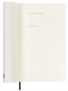 Agenda 2025/2026 - Moleskine Classic 18 Months Daily Planner - Hardcover, Large (Black)