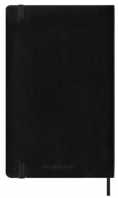Agenda 2025/2026 - Moleskine Classic 18 Months Daily Planner - Hardcover, Large (Black)