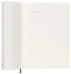 Agenda 2025/2026 - Moleskine Classic 18 Months Weekly Planner - Softcover, Extra Large (Black)