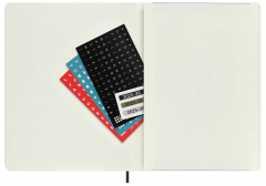 Agenda 2025/2026 - Moleskine Classic 18 Months Weekly Planner - Softcover, Extra Large (Black)