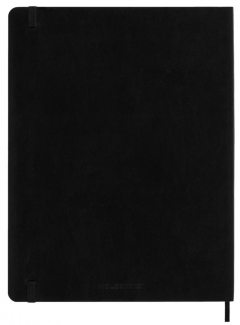 Agenda 2025/2026 - Moleskine Classic 18 Months Weekly Planner - Softcover, Extra Large (Black)