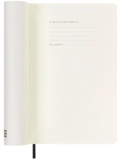 Agenda 2025/2026 - Moleskine Classic 18 Months Weekly Planner - Softcover, Large (Black)