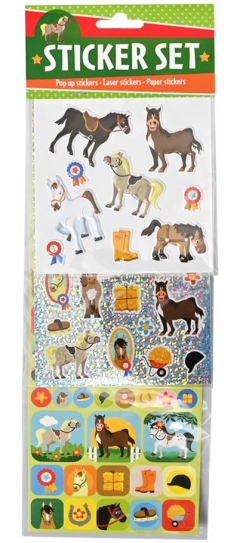 Set stickere trio - Cai