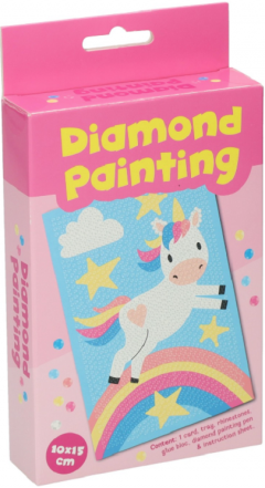 Pictura cu diamante - Unicorn