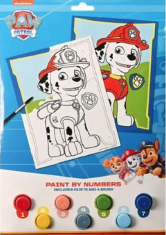 Pictura pe numere - Paw Patrol - Marshall