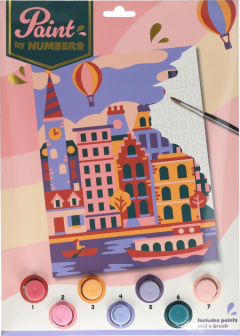 Pictura pe numere - Cladiri
