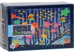 Puzzle fosforescent - Viata marina