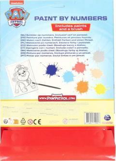 Pictura pe numere - Paw Patrol - Rubble