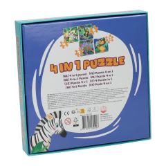 Puzzle 4 in 1 - Jungla