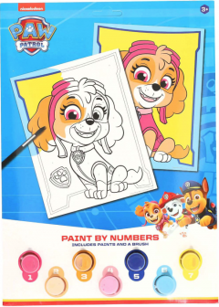 Pictura pe numere - Paw Patrol - Skye
