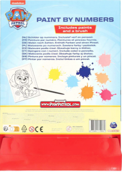Pictura pe numere - Paw Patrol - Skye