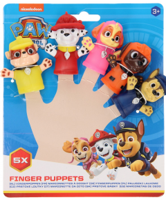 Set 5 figurine - Paw Patrol - Finger Puppets