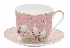 Ceasca si farfurie - Dancing Herons