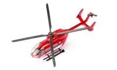 Set 2 masinute - Mercedes-Benz ambulance and Helicopter