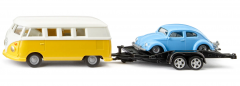 Set 2 masinute - VW T1 with trailer and VW Beetle