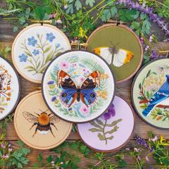 Paint With Thread: In the Garden