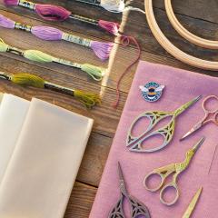 Paint With Thread: In the Garden