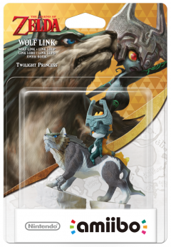 Figurina Amiibo - The Legend of Zelda (Wolf Link)