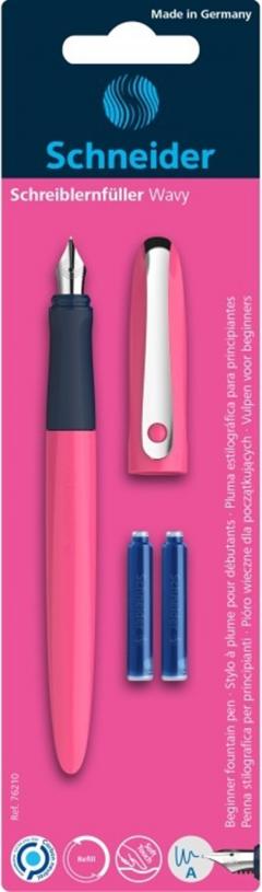 Stilou - Schneider Wavy - Roz + 2 rezerve