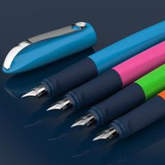 Stilou - Schneider Wavy - Roz + 2 rezerve