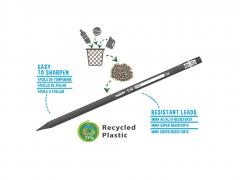 Set 6 creioane HB - Carioca Eco Family