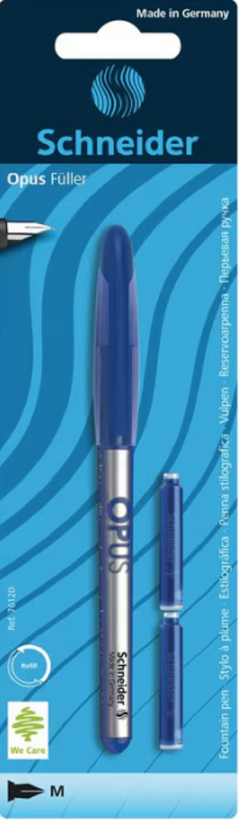 Stilou - Schneider - Opus, albastru