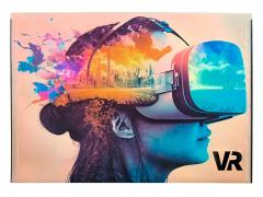 Mapa A4 din plastic cu buton - VR