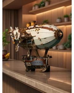 Puzzle 3D - MFantasy - Dirijabil Alb