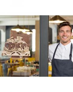 Puzzle 3D - Semnul Deschis - Inchis, 52 piese