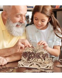 Puzzle 3D - Semnul Deschis - Inchis, 52 piese