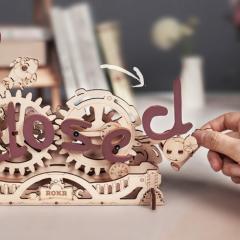 Puzzle 3D - Semnul Deschis - Inchis, 52 piese