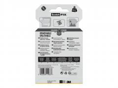 Benzi dublu adezive - Scotch Fix 3M, 64 bucati