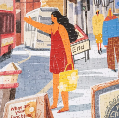 Puzzle clasic - Walk in London
