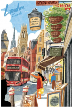 Puzzle clasic - Walk in London