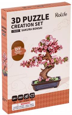 Puzzle 3D - Sakura Bonsai
