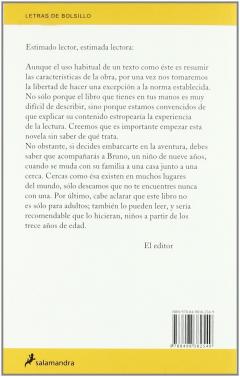 El nino con el pijama de rayas