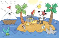 Mein Wisch-und-weg-Buch: Erste Buchstaben kennenlernen: mit abwischbarem Stift