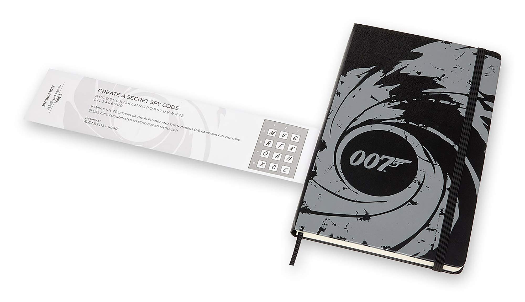 Moleskine James Bond 007 Limited Edition Hard Cover, Large