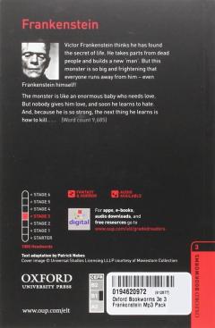 Oxford Bookworms Library: Level 3. Frankenstein Audio Pack
