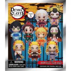 Figurina breloc cu clips - Demon Slayer S2 (produs supriza, pret pe bucata)