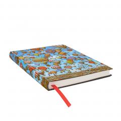 Carnet - Pierre the Maze Detective - Balloon Festival - Midi, Softcover, Lined, Elastic Band