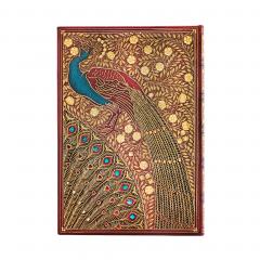 Jurnal - Sangorski & Sutcliffe - Hafiz’s Peacocks - Midi, Lined, Elastic Band